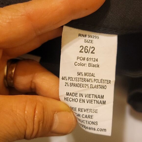 - Level 99 coated jeans size 26 - Picture 9 of 9